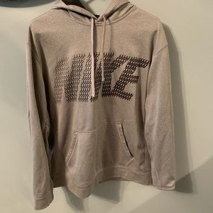 Men’s gray Nike hoodie